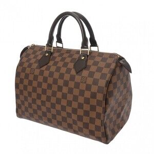 Louis Vuitton Canvas Speedy Brown Damier Handbag